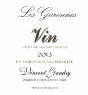 Vincent Gaudry Sancerre Rouge Les Garennes 2017